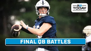 5 QB Battles Left, Who Will Win the Starting Job; Top 5 Safties | B1G Today