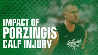 Kristaps Porzingis to miss 'minimum of several games' with calf injury | Arbella Early Edition