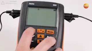 Testo 549 / 550 / 557. Базовые настройки