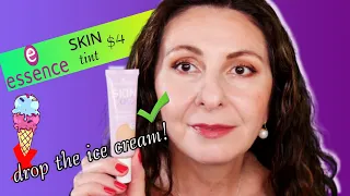 I've Tried The New Essence Hydrating Skin Tint It COSTS ONLY $4!! Oily Combo over 40 Skin
