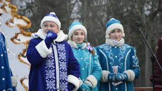 Открытие новогоднего сезона 2020 в Беловежской пуще