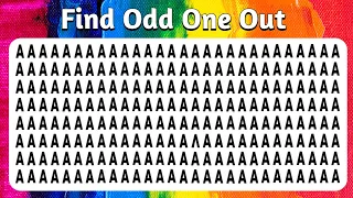 "Let's Find the Odd One Out! ABCD Edition | Emoji Quiz Fun" #204