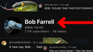 "A New Low" For Bob Farrell | The Hypocrisy Of His Audience