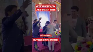 Amirxon Umarov Aka ukalari bilan ko’rindi va buvijonisni tabrikladi