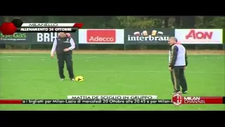 Milanello Allenamento 24-10-2013 Part 2