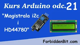 Kurs Arduino odc 21 Magistrala i2c i LCD HD44780