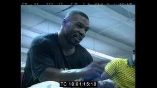 Mike Tyson trains for fight with Bruce Seldon