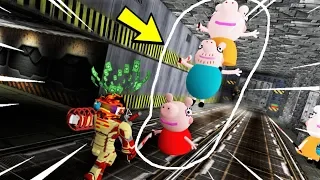 Roblox Survive Evil PEPPA PIGS In AREA 51 | The Weird Side of Roblox