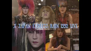 X Japan - Endless Rain - Live 07.01.1992 (Taiji's Last live) [HD] - English, Greek Subtitles