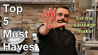 Celebrate Sausage S02E25 - Top 5 MUST HAVES for the home Sausage Maker