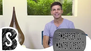 EMAGRECI E AGORA, O QUE FAÇO PARA MANTER O PESO?