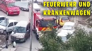 Die Krassesten Momente Feuerwehr und Krankenwagen auf Kamera aufgenommen! #3