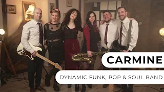 Carmine - Dynamic 6-Piece Funk, Pop & Soul Band - Entertainment Nation