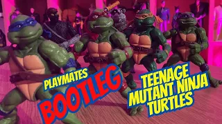Bootleg Teenage Mutant Ninja Turtles Figures , Movie Star Line From 1992