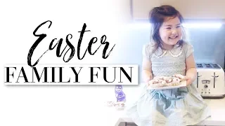 AD | FAMILY EASTER FUN VLOG | EASTER BAKING & ACTIVITIES FOR THE WHOLE FAMILY