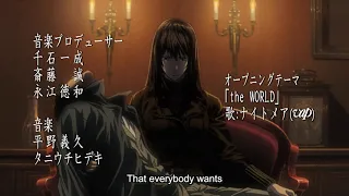 ~Death Note OP 1 English Subtitles 1080p HD~