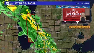 Tracking severe storms in West Michigan