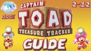 Captain Toad: 2-12 Up 'n' Down Terrace (100% Guide)