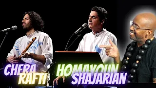 Rumi Poetry | Persian Music and Singing | Homayoun Shajarian and Chera Rafti Reaction