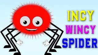 Incy Wincy Паук | Питомник рифмы | Baby Songs | Incy Wincy Spider