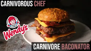 Wendys Baconator -- Carnivore Trashformations -- Carnivore Diet Recipe