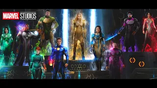 Marvel Studios' The Eternals 2021 Teaser Trailer Announcement Breakdown - Coming Soon