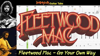 Go Your Own Way - Fleetwood Mac - Guitar + Bass TABS Lesson