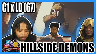 CRAZY DUO! C1 x LD (67) - Hillside Demons [Music Video] | GRM Daily REACTION