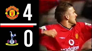 Manchester United v Tottenham Hotspur | Highlights | 2001/2002