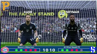 goalkeeper Kane vs goalkeeper Neymar  | Perfect Penalty Shootout #ronaldo #2024