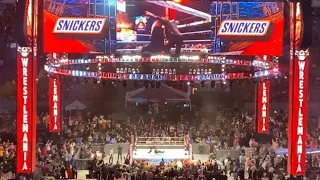 WRESTLEMANIA 37 - Kevin Owens Delivers a Stunner to Logan Paul