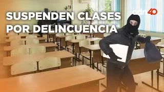 ¡Delincuencia descontrolada! Primaria suspende clases por inseguridad y denuncia robos