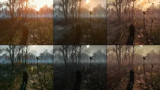 The Witcher 3 Modded Graphics | BlitzFX + PLM, IL and Vanilla | ON vs OFF | Lighting Mods Comparison