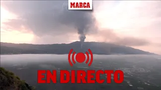 DIRECTO erupción en La Palma: El volcán arroja lava y humo