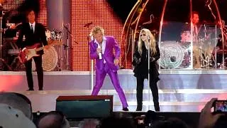 Rod Stewart & Stevie Nicks - "Young Turks" - Hyde Park, London 26/06/11