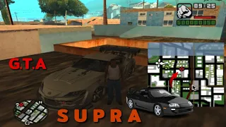 Toyota Supra Location On GTA San Andreas