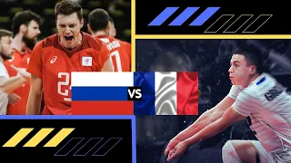 Russia vs France  Tokyo 2021 / Men's Volleyball Best Moments / Olympic Games (Group B)