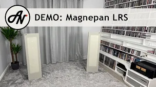 Magnepan LRS Speakers - Video Demonstration (Driven by Yamaha PC4002M)