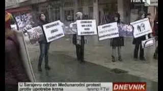 TVSA Međunarodni protest protiv upotrebe krzna