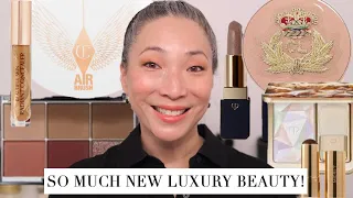 WOW! Trying So Much New Luxury Makeup! Charlotte Tilbury | Christian Louboutin | Cle de Peau