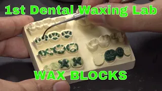 1st Dental Waxing Lab  Drip Wax & Progressive Waxing ||DS1|| Dental Student|| INBDE || Handskills