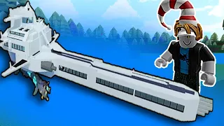 Starship from Tower Blitz to Build a Boat Roblox