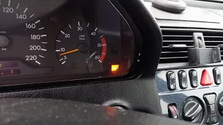 MERCEDES C220 CDI W202 OM611 аварийный режим, нет тяги, ошибка P1403. Вариант решения проблемы. #123