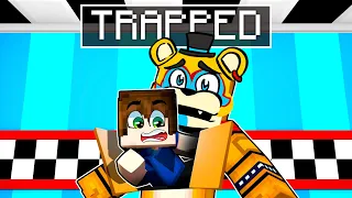 Gregory is TRAPPED in Glamrock Freddy in Minecraft Security Breach