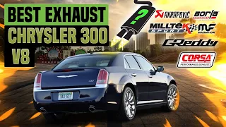 Chrysler 300 Exhaust Sound V8 🔥 Straight Pipe,Review,Muffler Delete,Flowmaster,Mods,Upgrade,Borla+