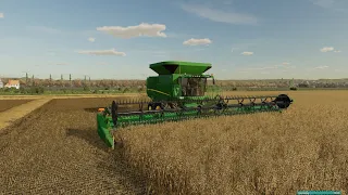FS 22 The Western Wilds * 64 * JD S680 Harvesting Oat, Grain Mill, Cereal Factory (Time-Lapse*)