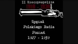 Sygnał Polskiego Radia Poznań 1927 - 1939