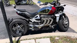 Tampa Triumph Inventory Clearance Sale: New 2023 Triumph Rocket 3 GT Chrome