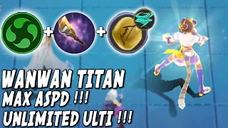 WANWAN ELEMENTALIS TITAN MODE ! STARCORE MAX ASPD + GOLDEN STAFF ! UDAH LAH WANWAN GUA GAK TURUN !!!