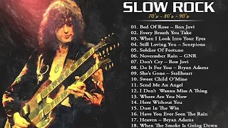 Scorpions, Bon Jovi, U2Aerosmith, , Ledzeppelin - Greatest Hits Slow Rock Ballads 70s, 80s, 90s